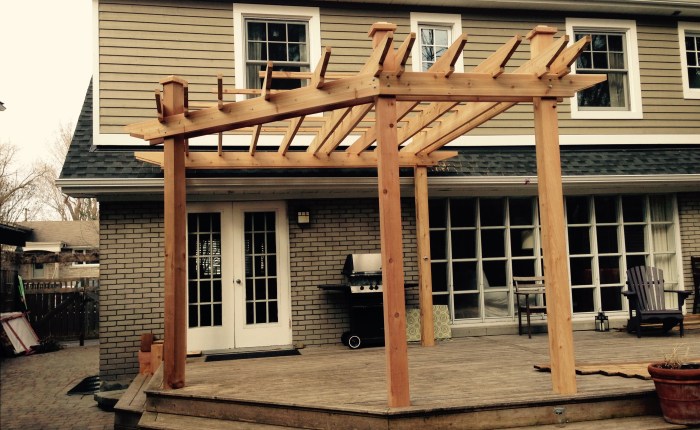 Cedar Pergola